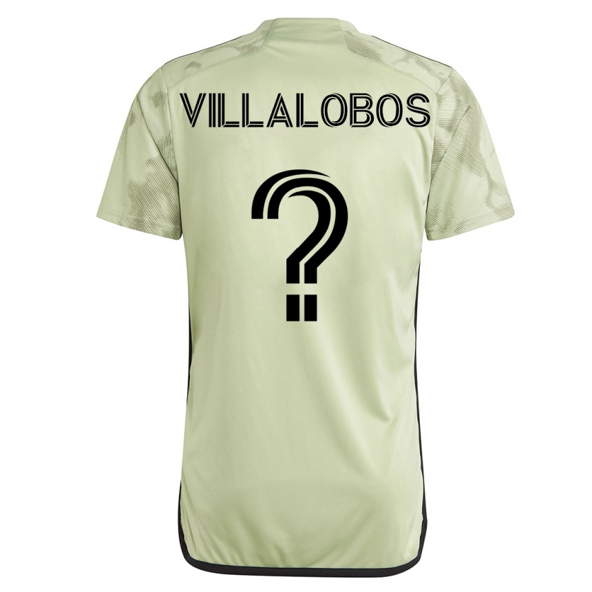 Niño Fútbol Camiseta Kristian Villalobos #0 Verde 2ª Equipación 2023/24 México