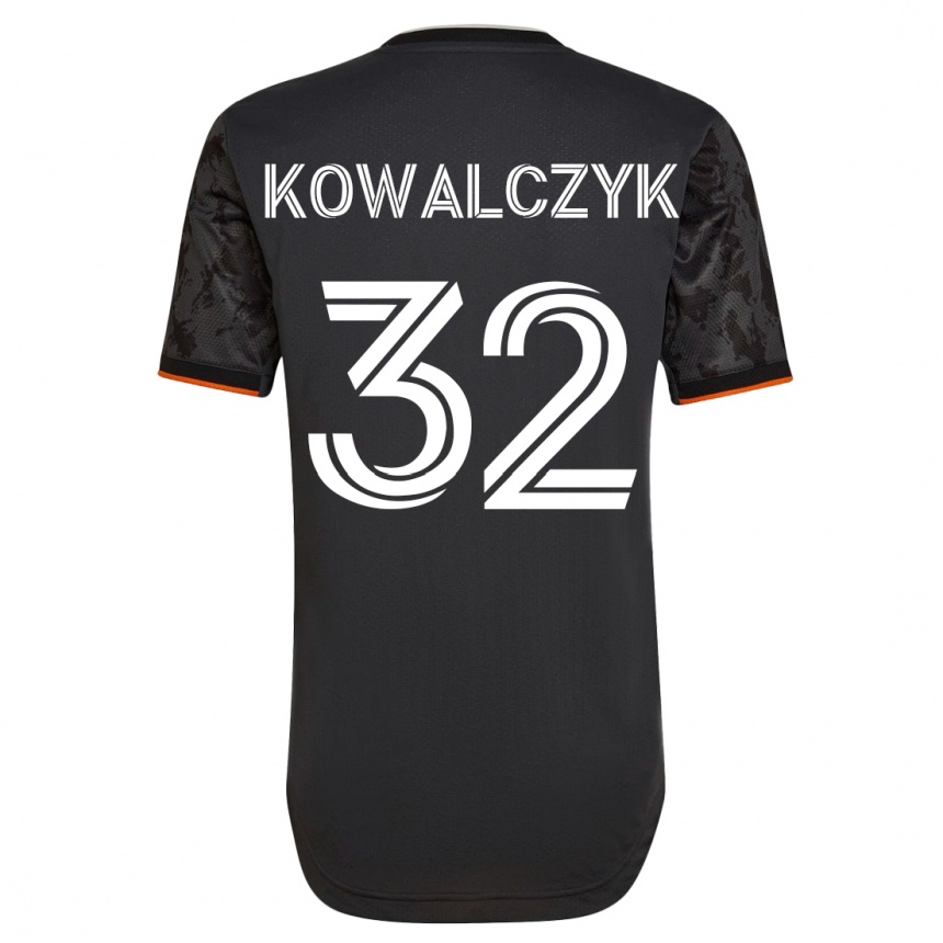 Niño Fútbol Camiseta Sebastian Kowalczyk #32 Negro 2ª Equipación 2023/24 México