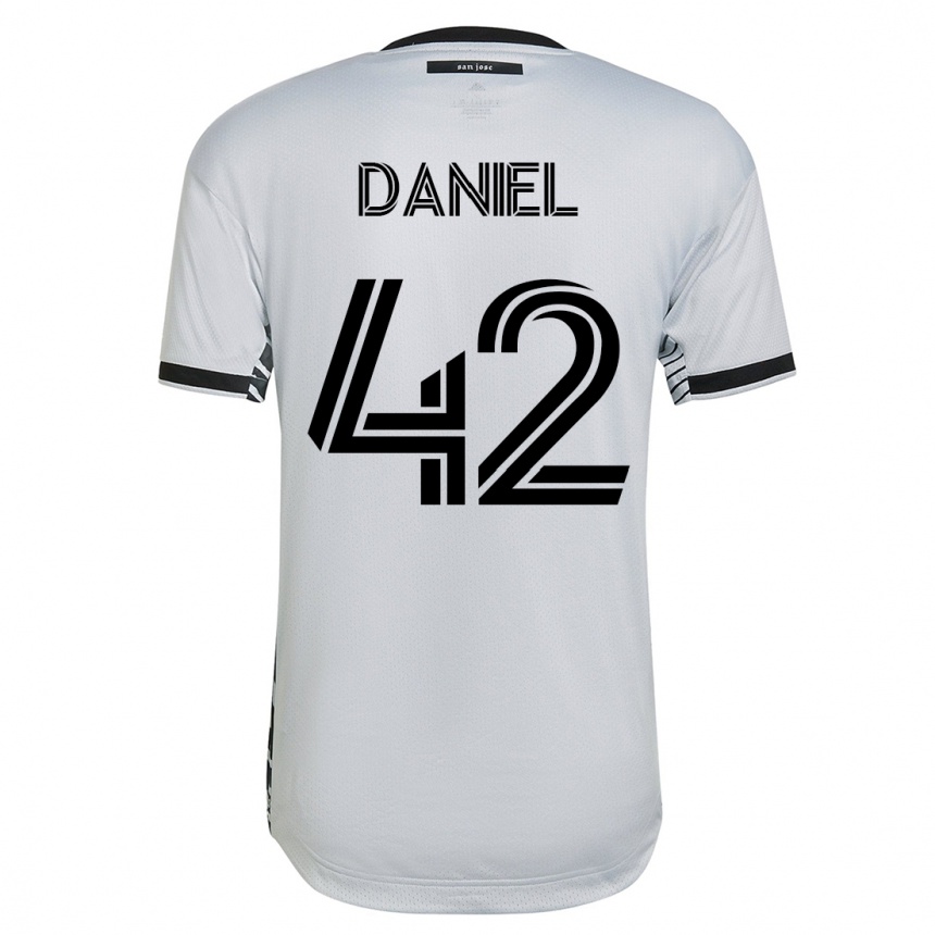 Niño Fútbol Camiseta Daniel #42 Blanco 2ª Equipación 2023/24 México