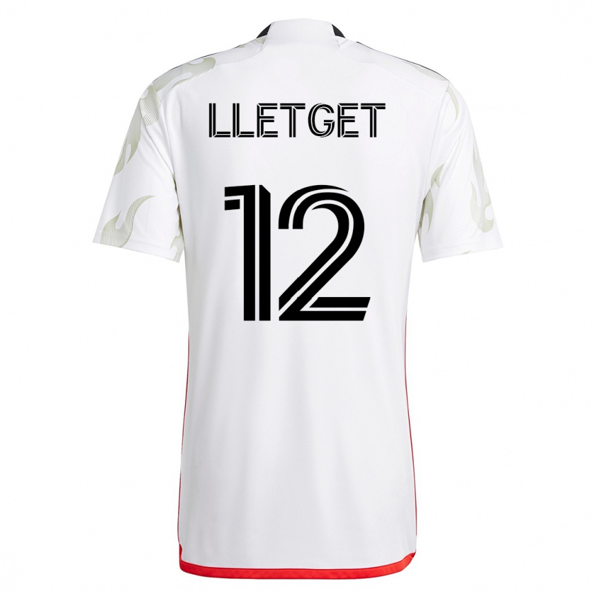 Niño Fútbol Camiseta Sebastian Lletget #12 Blanco 2ª Equipación 2023/24 México