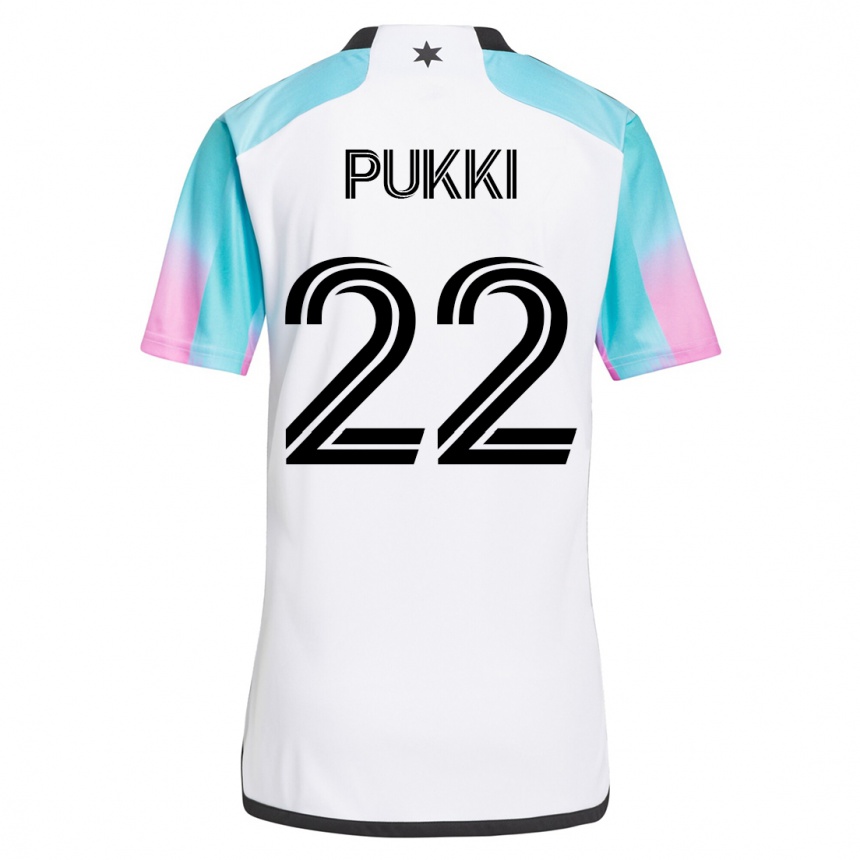 Niño Fútbol Camiseta Teemu Pukki #22 Blanco 2ª Equipación 2023/24 México