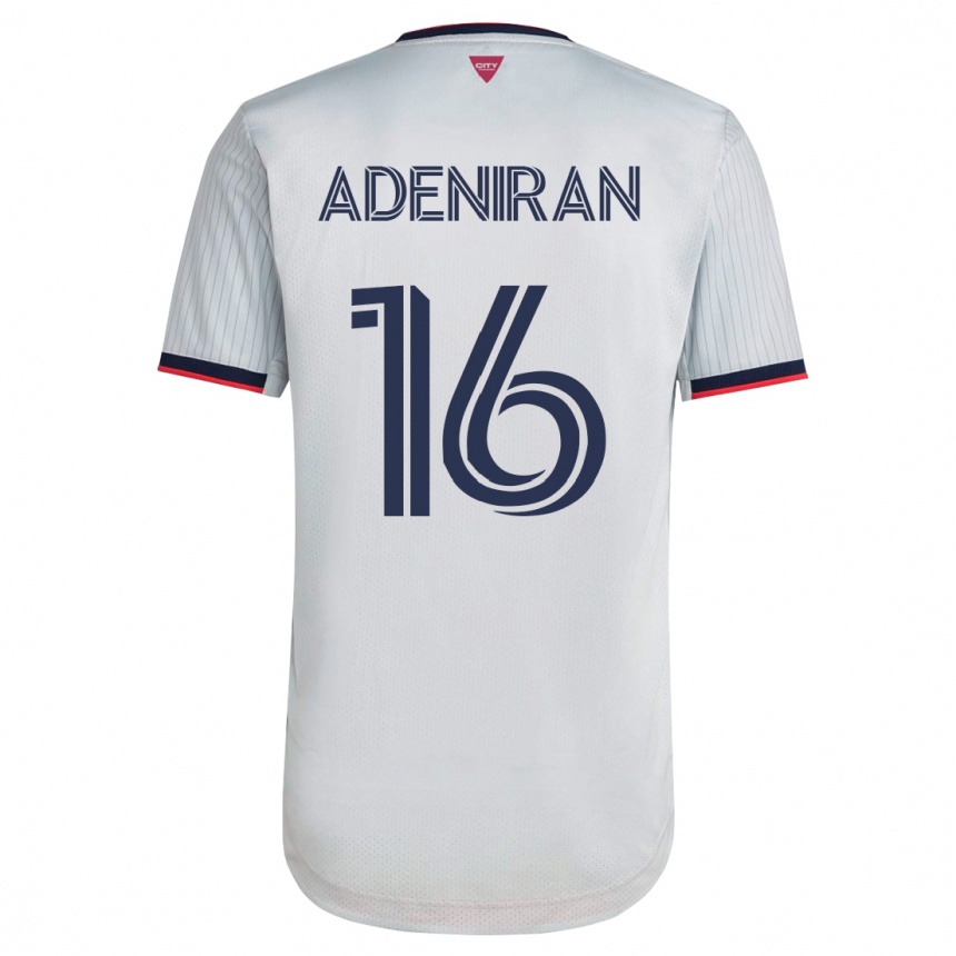 Niño Fútbol Camiseta Samuel Adeniran #16 Blanco 2ª Equipación 2023/24 México