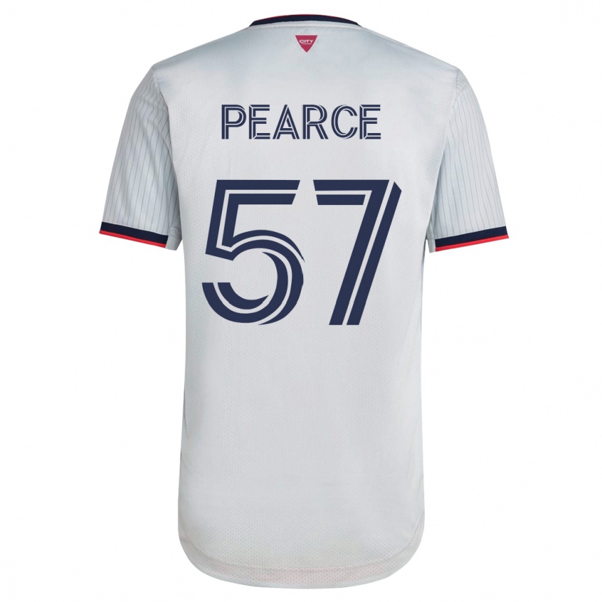 Niño Fútbol Camiseta Tyson Pearce #57 Blanco 2ª Equipación 2023/24 México