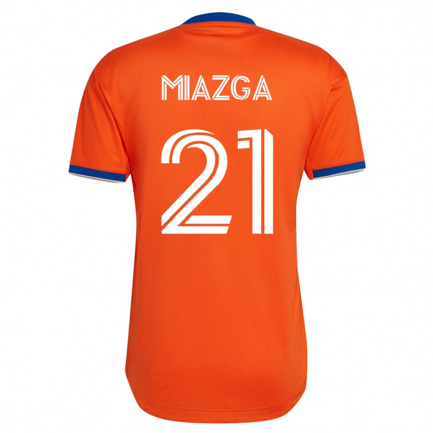 Niño Fútbol Camiseta Matt Miazga #21 Blanco 2ª Equipación 2023/24 México