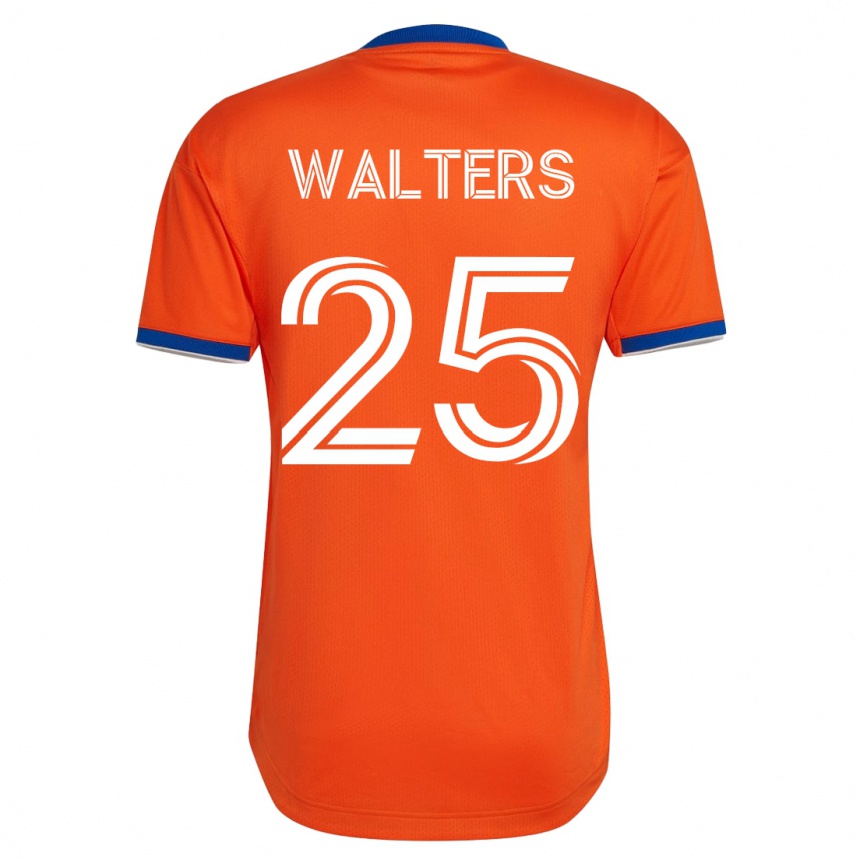 Niño Fútbol Camiseta Paul Walters #25 Blanco 2ª Equipación 2023/24 México