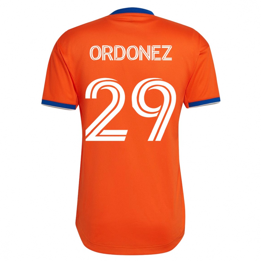 Niño Fútbol Camiseta Arquímides Ordóñez #29 Blanco 2ª Equipación 2023/24 México