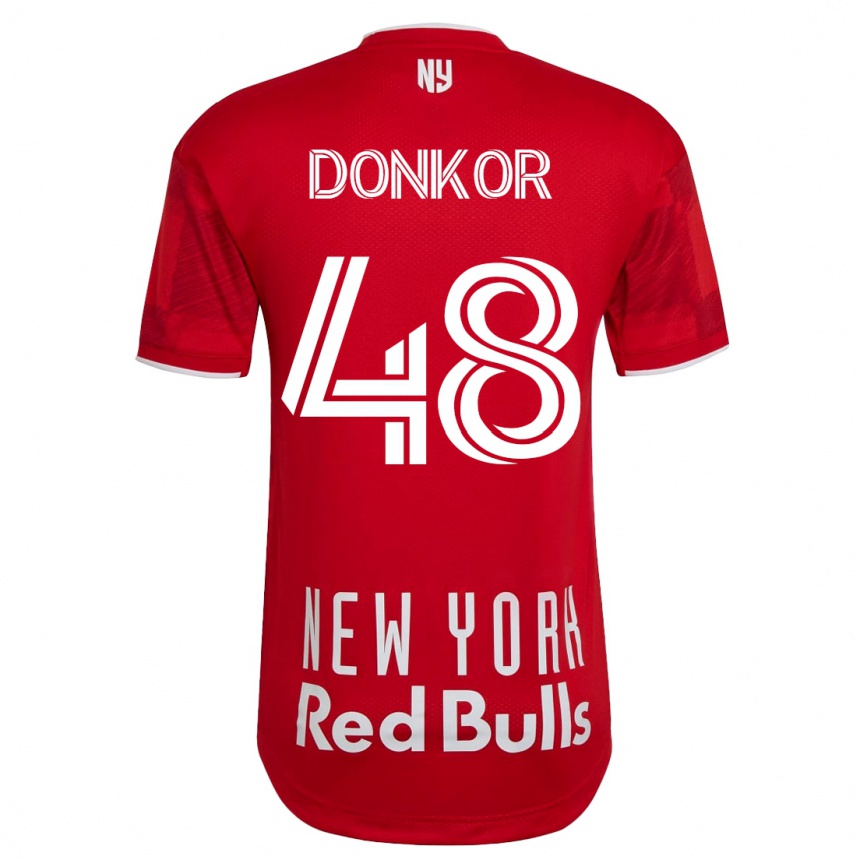 Niño Fútbol Camiseta Ronald Donkor #48 Beige-Dorado 2ª Equipación 2023/24 México