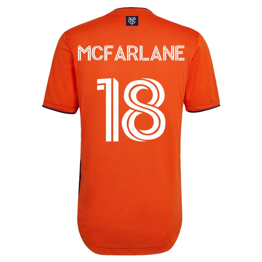 Niño Fútbol Camiseta Christian Mcfarlane #18 Negro 2ª Equipación 2023/24 México