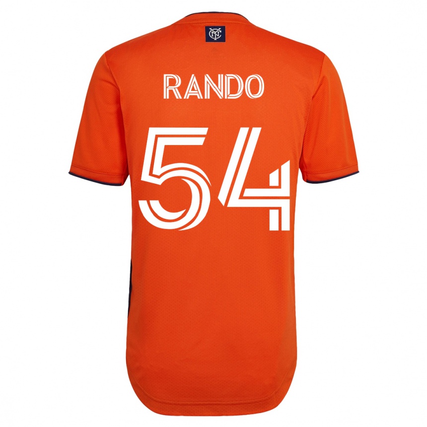 Niño Fútbol Camiseta Alex Rando #54 Negro 2ª Equipación 2023/24 México