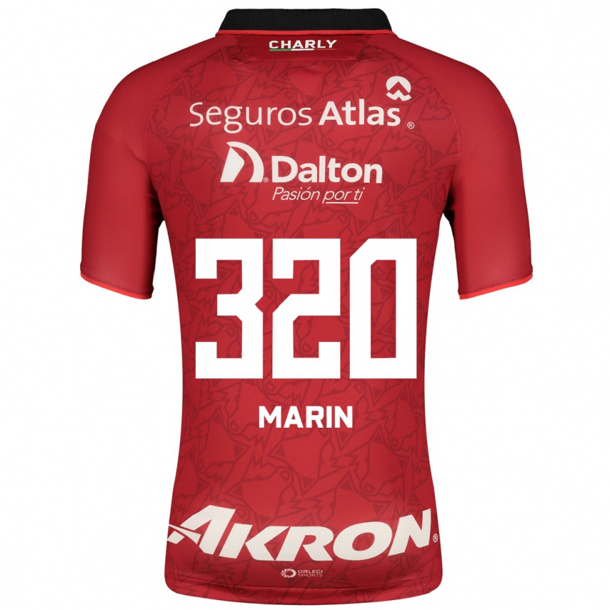 Niño Fútbol Camiseta Donato Marín #320 Rojo 2ª Equipación 2023/24 México