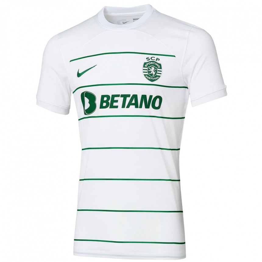 Niño Fútbol Camiseta Daniel Bragança #23 Blanco 2ª Equipación 2023/24 México