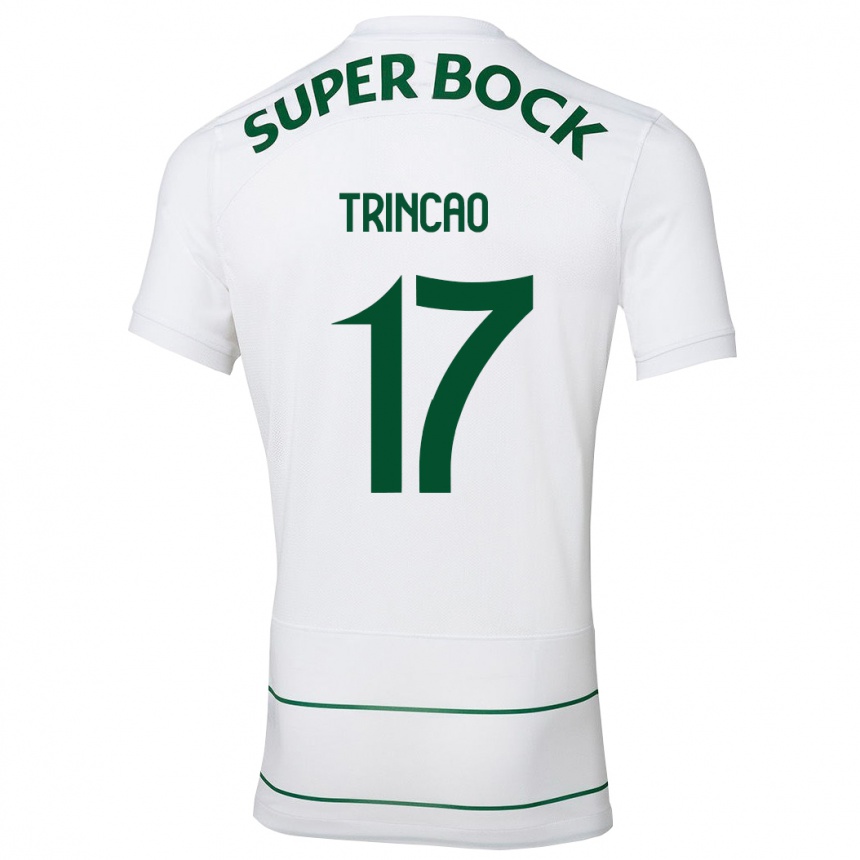 Niño Fútbol Camiseta Trincão #17 Blanco 2ª Equipación 2023/24 México