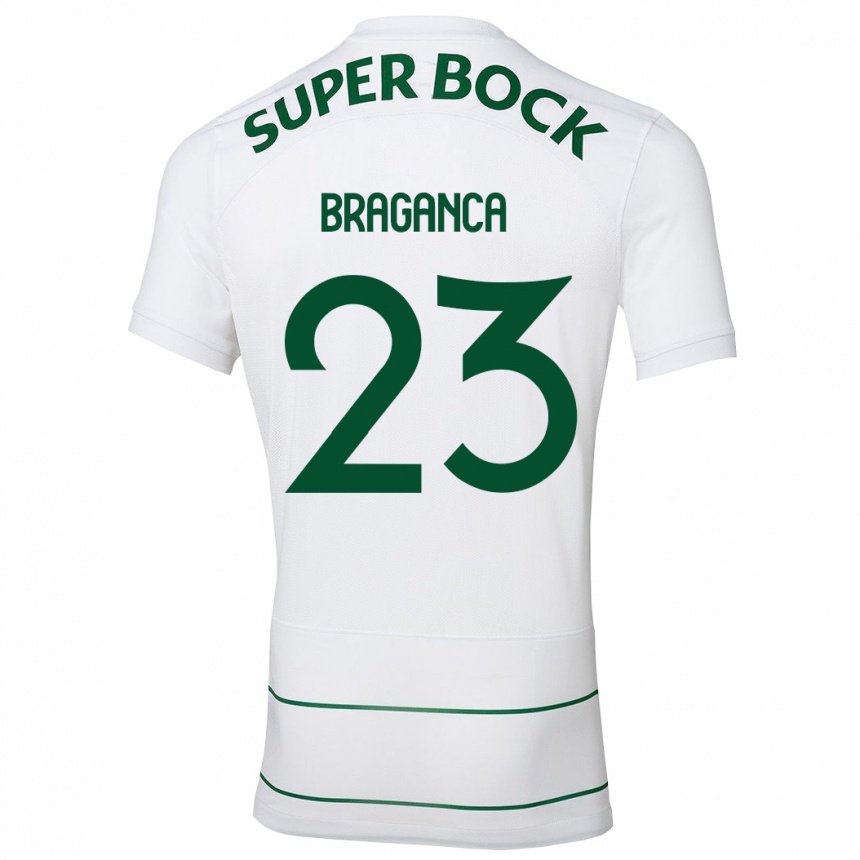 Niño Fútbol Camiseta Daniel Bragança #23 Blanco 2ª Equipación 2023/24 México