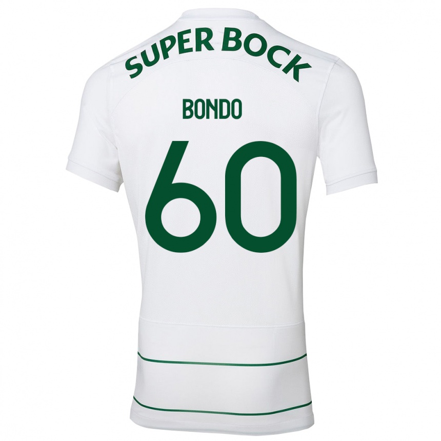 Niño Fútbol Camiseta Pedro Bondo #60 Blanco 2ª Equipación 2023/24 México