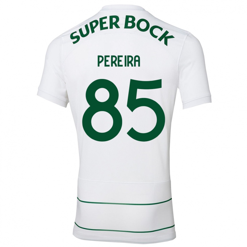 Niño Fútbol Camiseta João Pereira #85 Blanco 2ª Equipación 2023/24 México