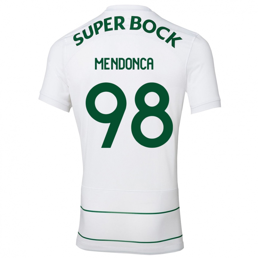 Niño Fútbol Camiseta Manuel Mendonça #98 Blanco 2ª Equipación 2023/24 México