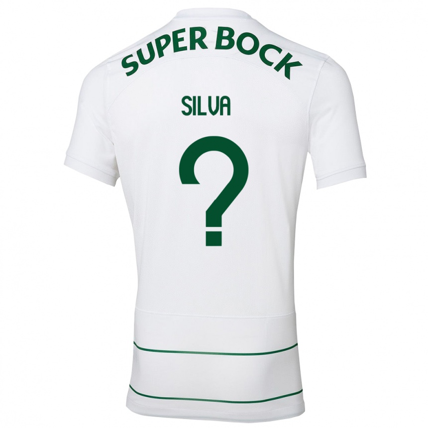 Niño Fútbol Camiseta Guilherme Silva #0 Blanco 2ª Equipación 2023/24 México