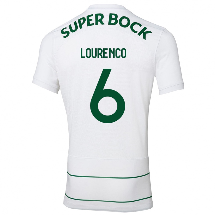 Niño Fútbol Camiseta Bruna Lourenço Urbano Costa #6 Blanco 2ª Equipación 2023/24 México