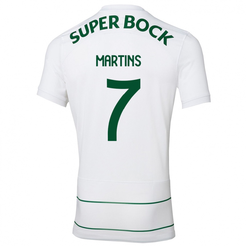 Niño Fútbol Camiseta Joana David Carromeu Martins #7 Blanco 2ª Equipación 2023/24 México