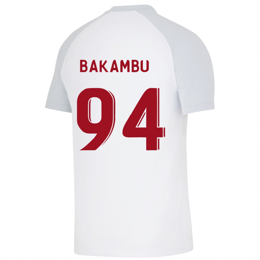 Niño Fútbol Camiseta Cedric Bakambu #94 Blanco 2ª Equipación 2023/24 México