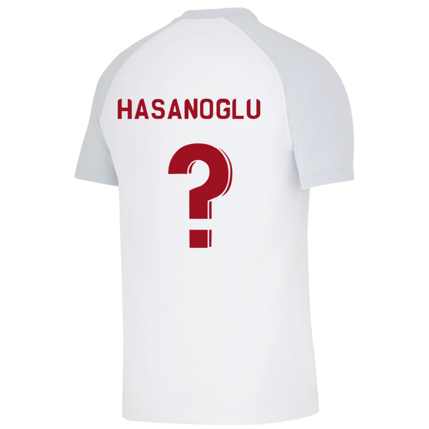 Niño Fútbol Camiseta Cinar Hasanoglu #0 Blanco 2ª Equipación 2023/24 México