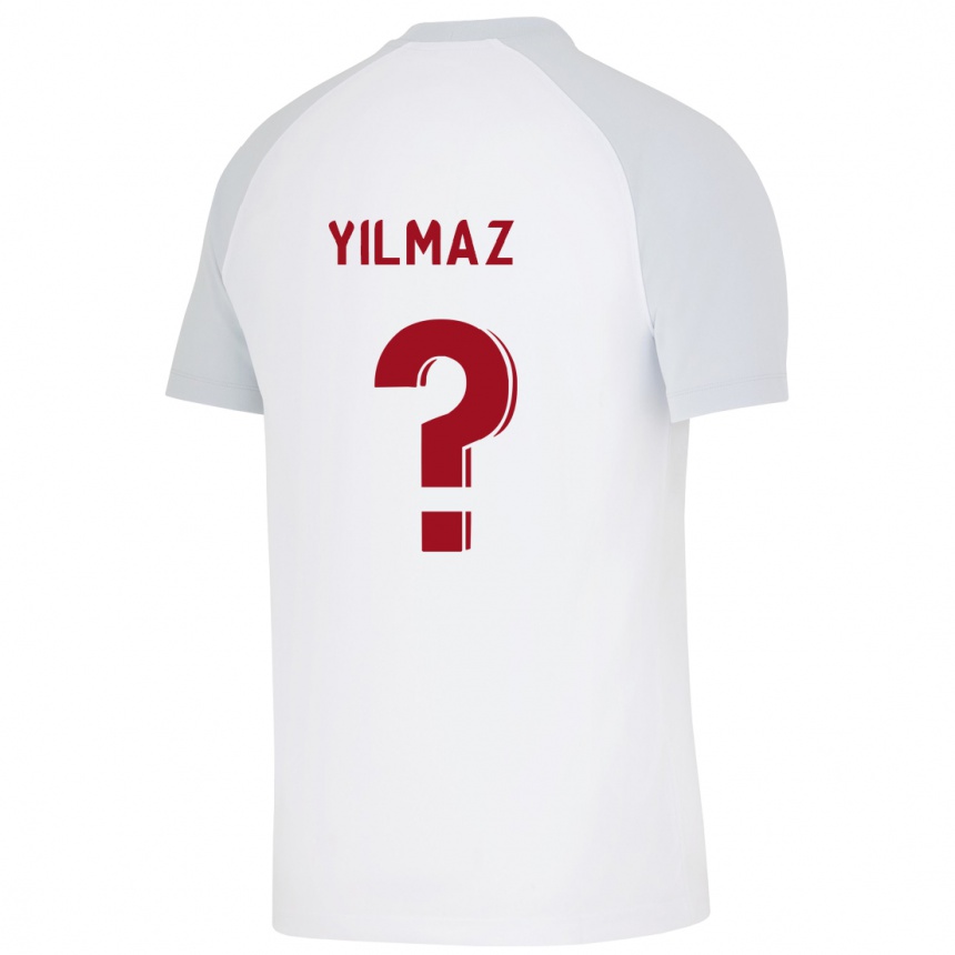 Niño Fútbol Camiseta Berat Yilmaz #0 Blanco 2ª Equipación 2023/24 México