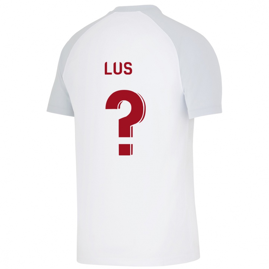 Niño Fútbol Camiseta Berat Lus #0 Blanco 2ª Equipación 2023/24 México