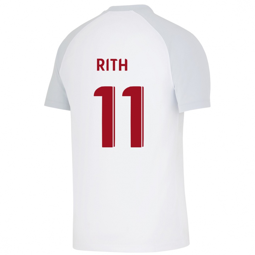 Niño Fútbol Camiseta Monique Rith #11 Blanco 2ª Equipación 2023/24 México