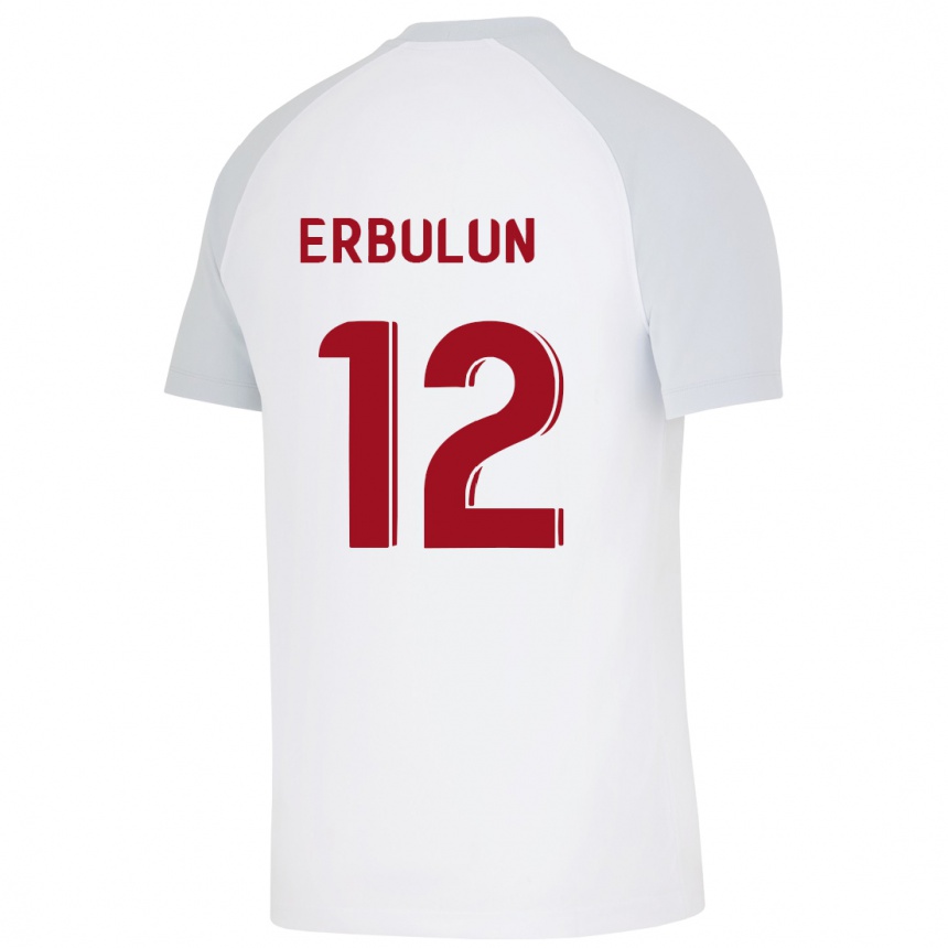 Niño Fútbol Camiseta Helin Erbulun #12 Blanco 2ª Equipación 2023/24 México