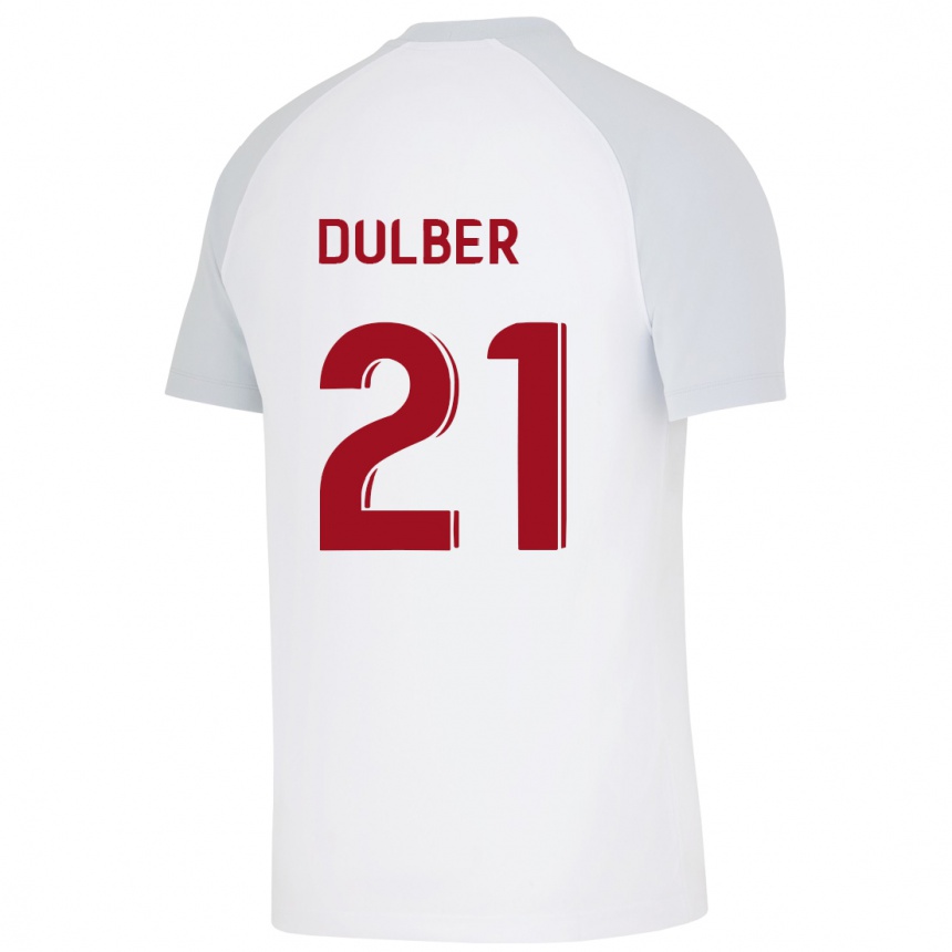 Niño Fútbol Camiseta Didem Dülber #21 Blanco 2ª Equipación 2023/24 México