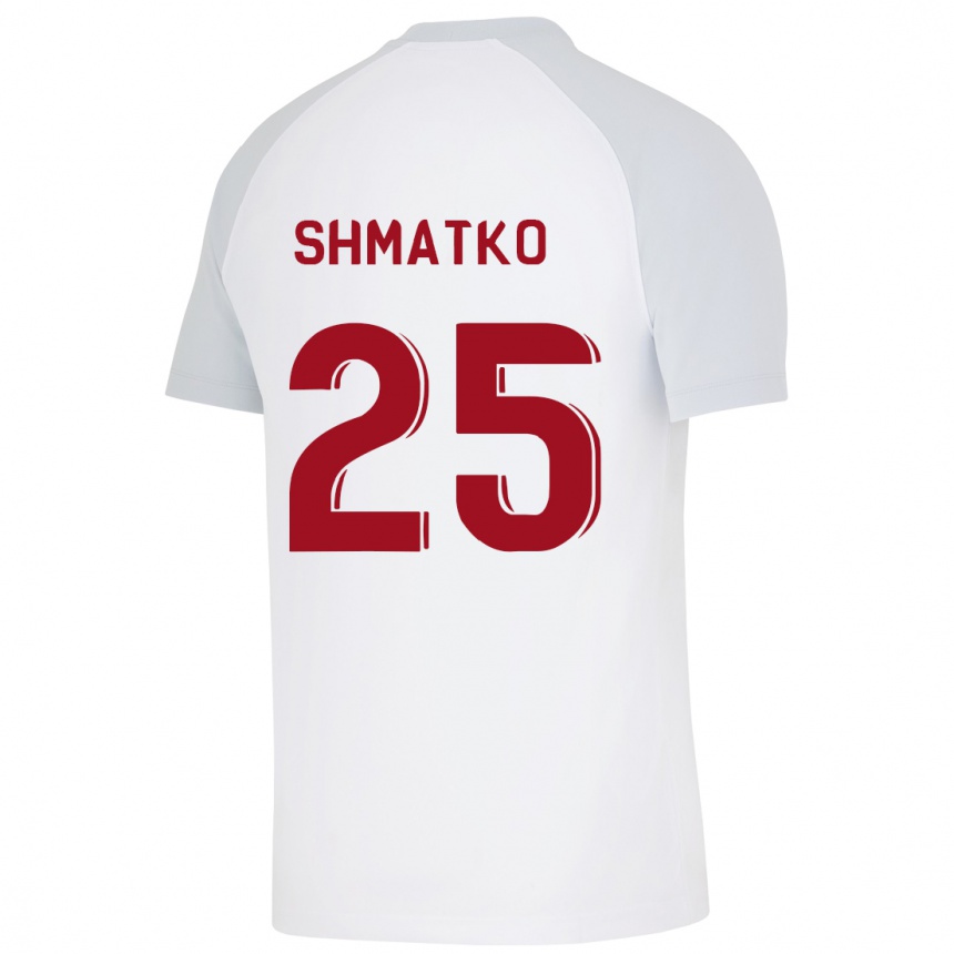 Niño Fútbol Camiseta Lyubov Shmatko #25 Blanco 2ª Equipación 2023/24 México