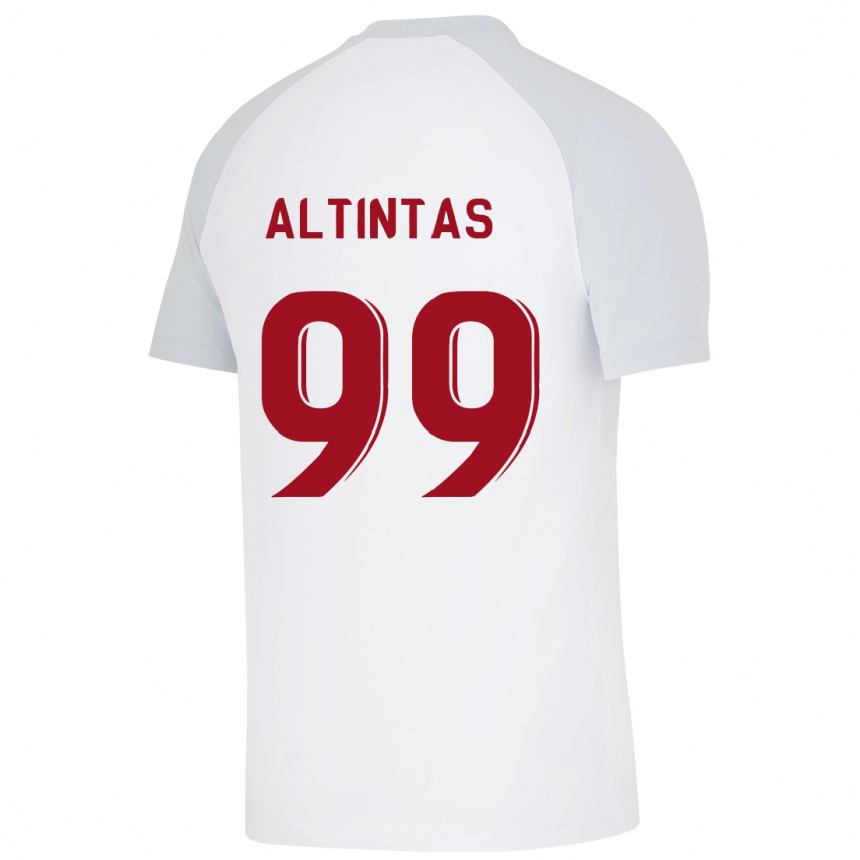 Niño Fútbol Camiseta Benan Altıntaş #99 Blanco 2ª Equipación 2023/24 México