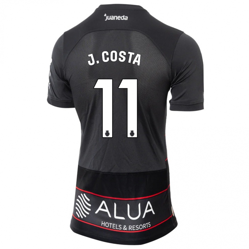 Niño Fútbol Camiseta Jaume Costa #11 Negro 2ª Equipación 2023/24 México