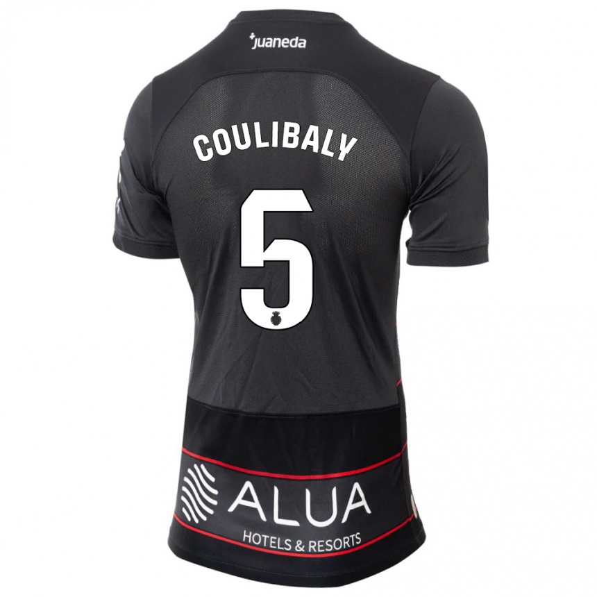 Niño Fútbol Camiseta Habib Anas Coulibaly #5 Negro 2ª Equipación 2023/24 México