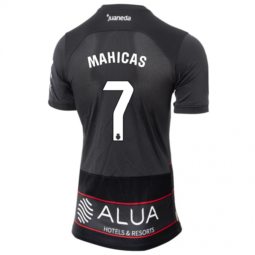 Niño Fútbol Camiseta Julián Mahicas #7 Negro 2ª Equipación 2023/24 México