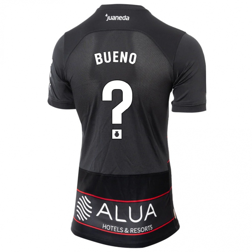 Niño Fútbol Camiseta Antonio Bueno #0 Negro 2ª Equipación 2023/24 México