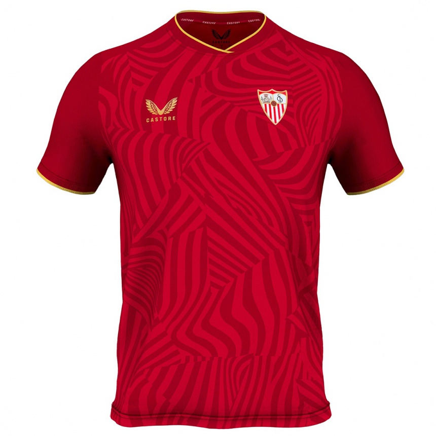 Niño Fútbol Camiseta Gemma Gili Giner #21 Rojo 2ª Equipación 2023/24 México