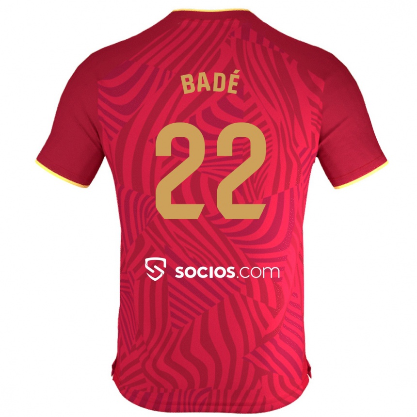 Niño Fútbol Camiseta Loïc Badé #22 Rojo 2ª Equipación 2023/24 México