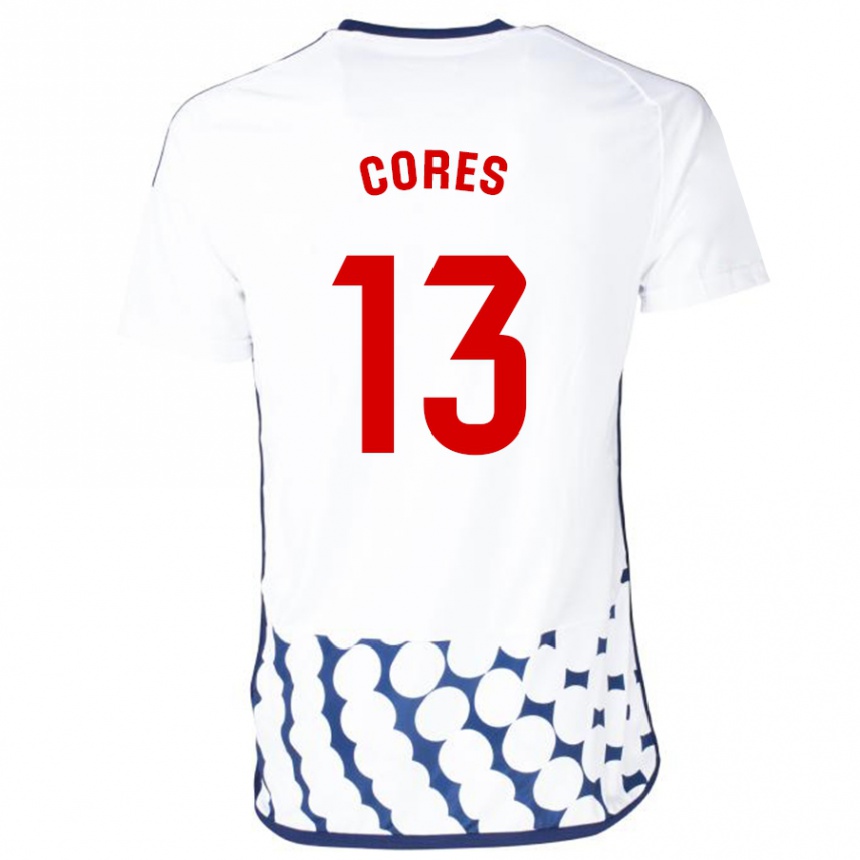 Niño Fútbol Camiseta Christian Cores #13 Blanco 2ª Equipación 2023/24 México