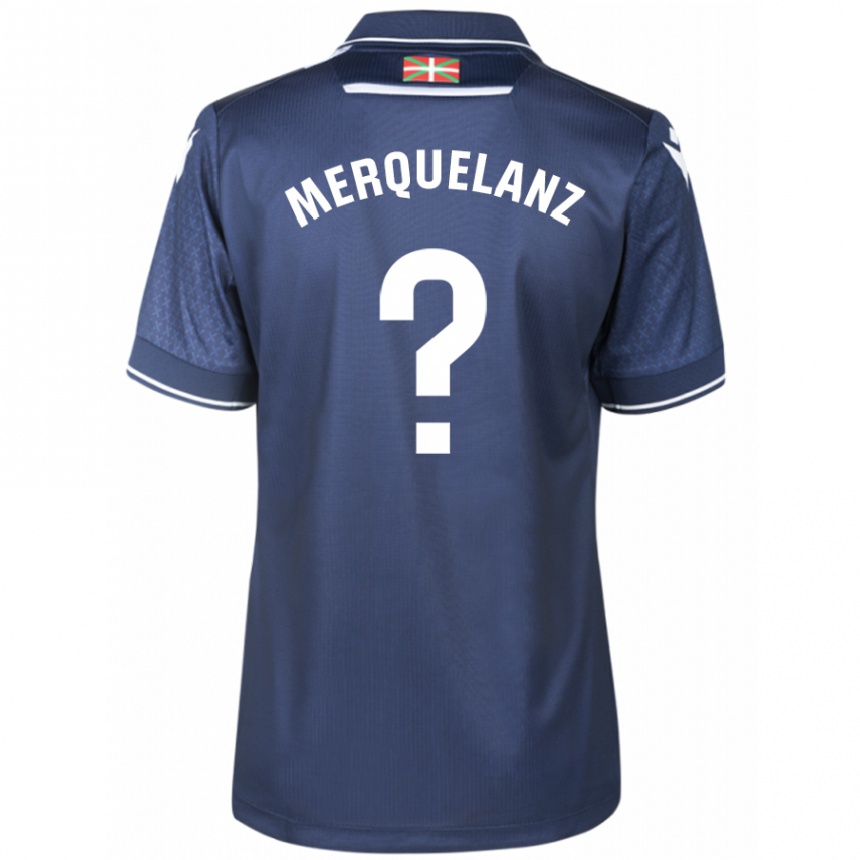 Niño Fútbol Camiseta Martín Merquelanz #0 Armada 2ª Equipación 2023/24 México