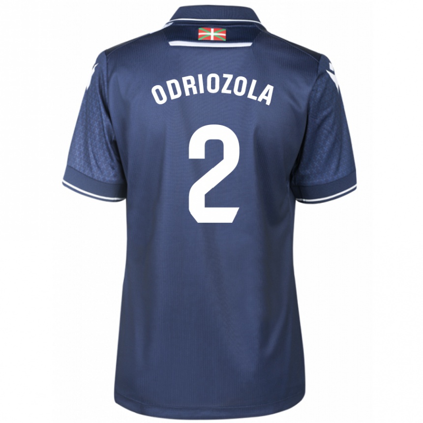 Niño Fútbol Camiseta Alvaro Odriozola #2 Armada 2ª Equipación 2023/24 México