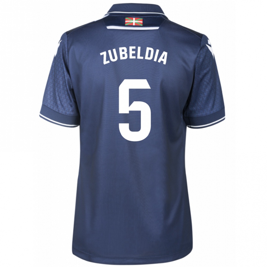 Niño Fútbol Camiseta Igor Zubeldia #5 Armada 2ª Equipación 2023/24 México