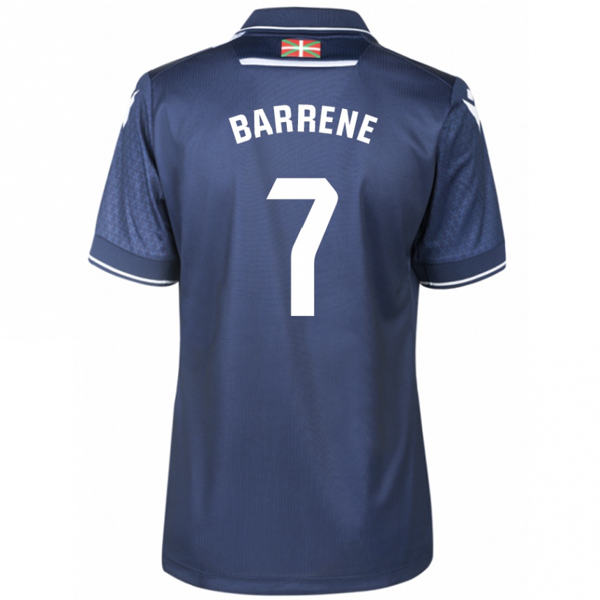 Niño Fútbol Camiseta Ander Barrene #7 Armada 2ª Equipación 2023/24 México