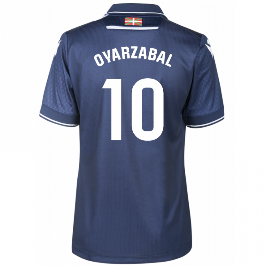 Niño Fútbol Camiseta Mikel Oyarzabal #10 Armada 2ª Equipación 2023/24 México