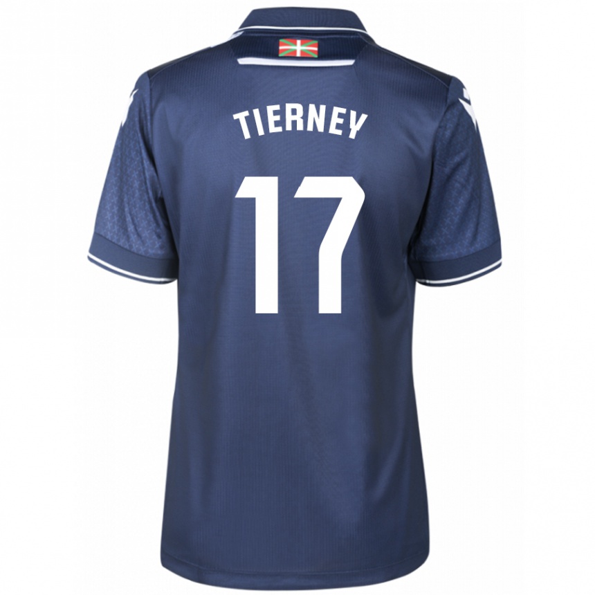 Niño Fútbol Camiseta Kieran Tierney #17 Armada 2ª Equipación 2023/24 México