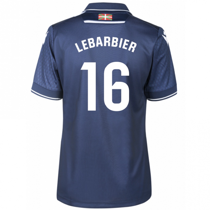 Niño Fútbol Camiseta Alex Lebarbier #16 Armada 2ª Equipación 2023/24 México