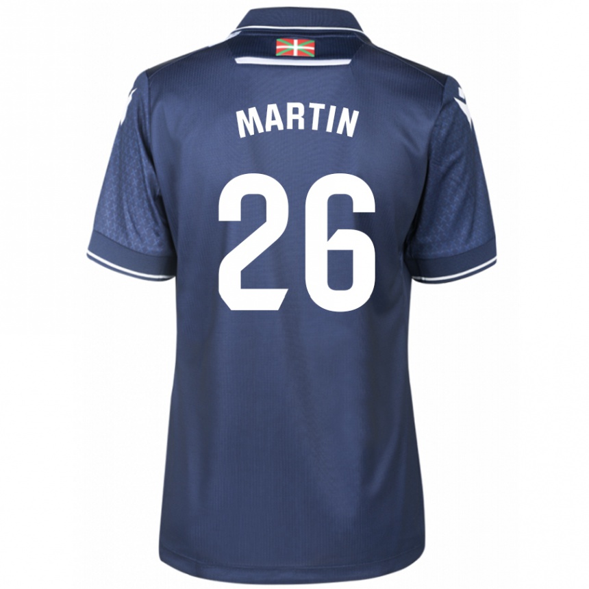 Niño Fútbol Camiseta Jon Martín #26 Armada 2ª Equipación 2023/24 México