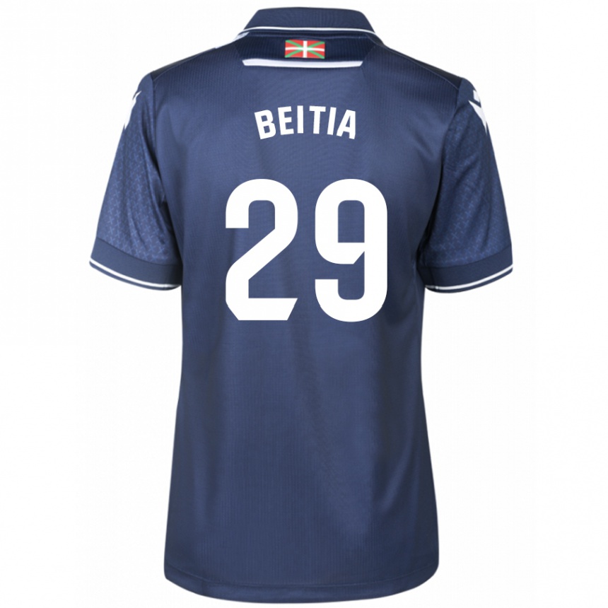 Niño Fútbol Camiseta Luken Beitia #29 Armada 2ª Equipación 2023/24 México