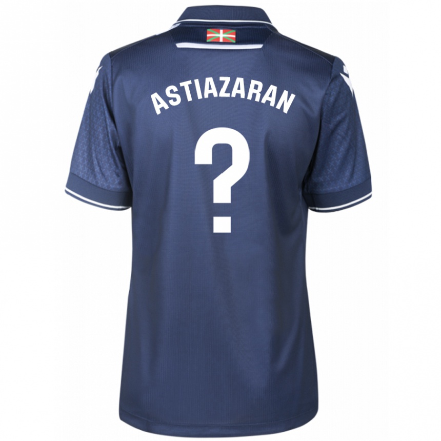 Niño Fútbol Camiseta Lander Astiazaran #0 Armada 2ª Equipación 2023/24 México