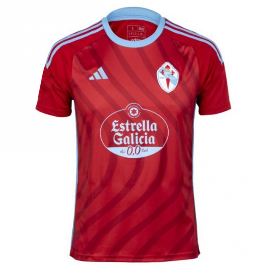 Niño Fútbol Camiseta Carl Starfelt #2 Rojo 2ª Equipación 2023/24 México